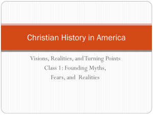 Christian History in America