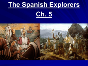 Spanish Explorer Notes