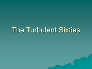 The Turbulent Sixties_ Crisis in Confidence_