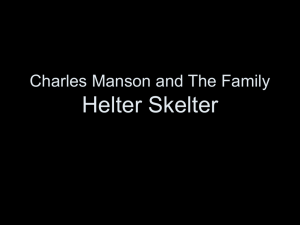 Charles Manson and The Family
