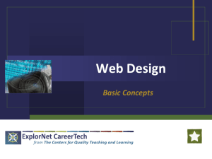 Web Design - CHSSTechnology
