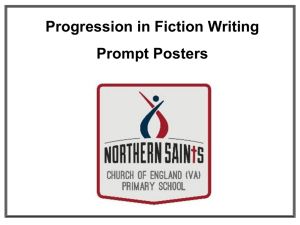 Fiction prompt posters