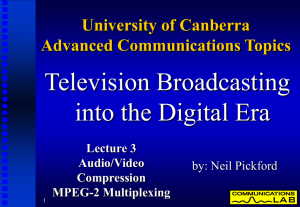 Digital Television Talk Lecture 3