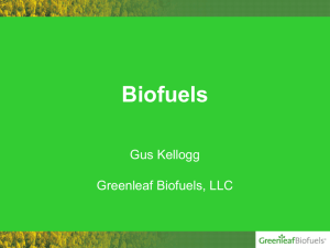 Greenleaf Biofuels