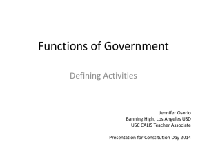 ppt: Functions of Government