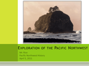 Exploration in the Pacific Northwest