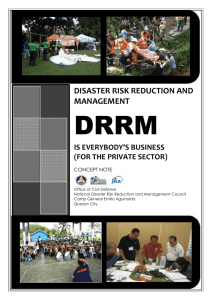 drrm for private sector