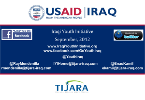 Iraqi Youth Initiative Presentation