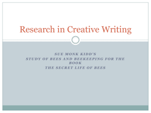 Research in Creative Writing