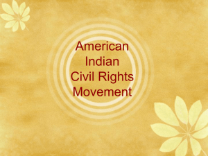 American Indian Civil Rights Movement