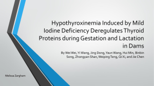 Iodine Deficiency presentation