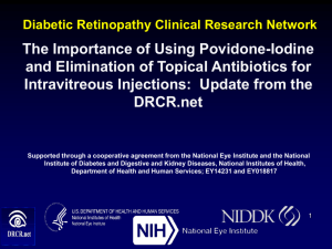 Diabetic Retinopathy Clinical Research Network