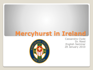 Mercyhurst in Ireland
