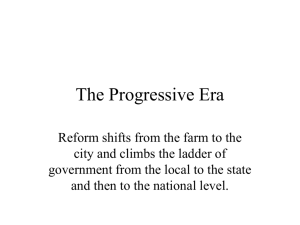 H106D: "The Progressive Era"