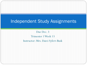 6th Assignments T2 W2