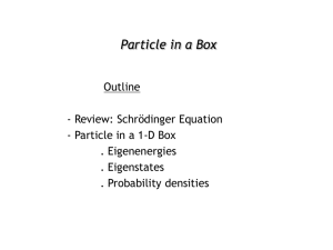 Particle in a box (PPT - 6.9MB)