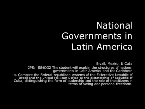 National Governments in Latin America