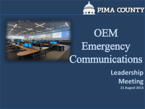 OEMComm Leadership Meeting – 21 Aug 2013