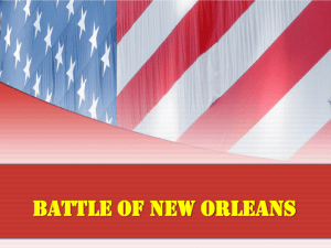 Battle of New Orleans PowerPoint