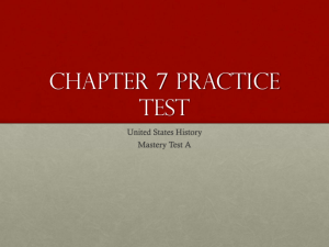 Chapter 7 Practice Test