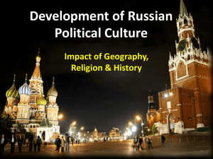 Russian Political History and Development
