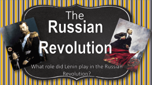 Romanovs and Lenin
