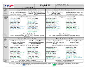 YAG 2015-2016 English II