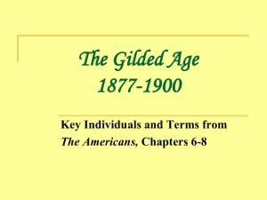 The Term “Gilded Age”