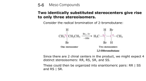 5-4 Meso Compounds PPT