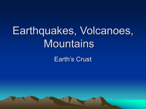 Earthquakes, Volcanoes, Mountains Myths