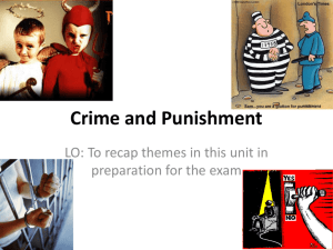 Crime and Punishment - The Grange School Blogs