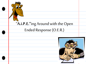 AiPE Powerpoint Reviewed in Class Today