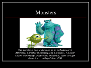 Monster Theory