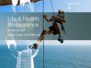 Introduction to Life & Health Reinsurance
