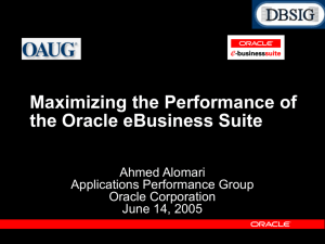 Maximizing the Performance of the Oracle E