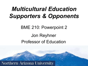 Multicultural Education Powerpoint