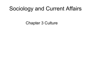 Sociology and Current Affairs