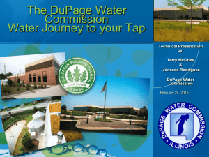 The History of the DuPage Water Commission