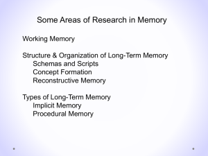 Areas in psychology in which you could do research