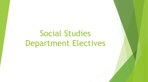 Social Studies Slideshow