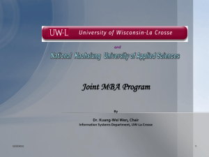 Joint MBA Program