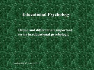 Educational Psychology Interactive