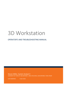 3D Workstation