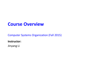 Introduction to Computer Systems 15-213/18-243