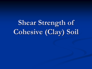 Shear Strenght of Soil