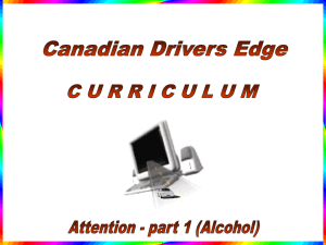 Alcohol survey - DriversEdgeCanada