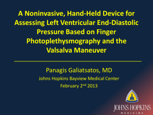 A Noninvasive, Hand-Held Device for Assessing Left Ventricular