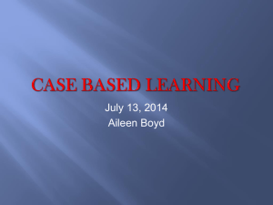 File - Case Based Learning