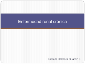 Enfermedad renal crónica