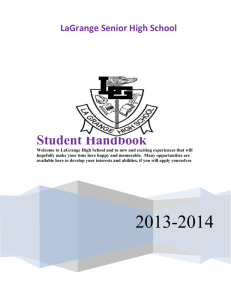 Student Handbook - Calcasieu Parish Schools